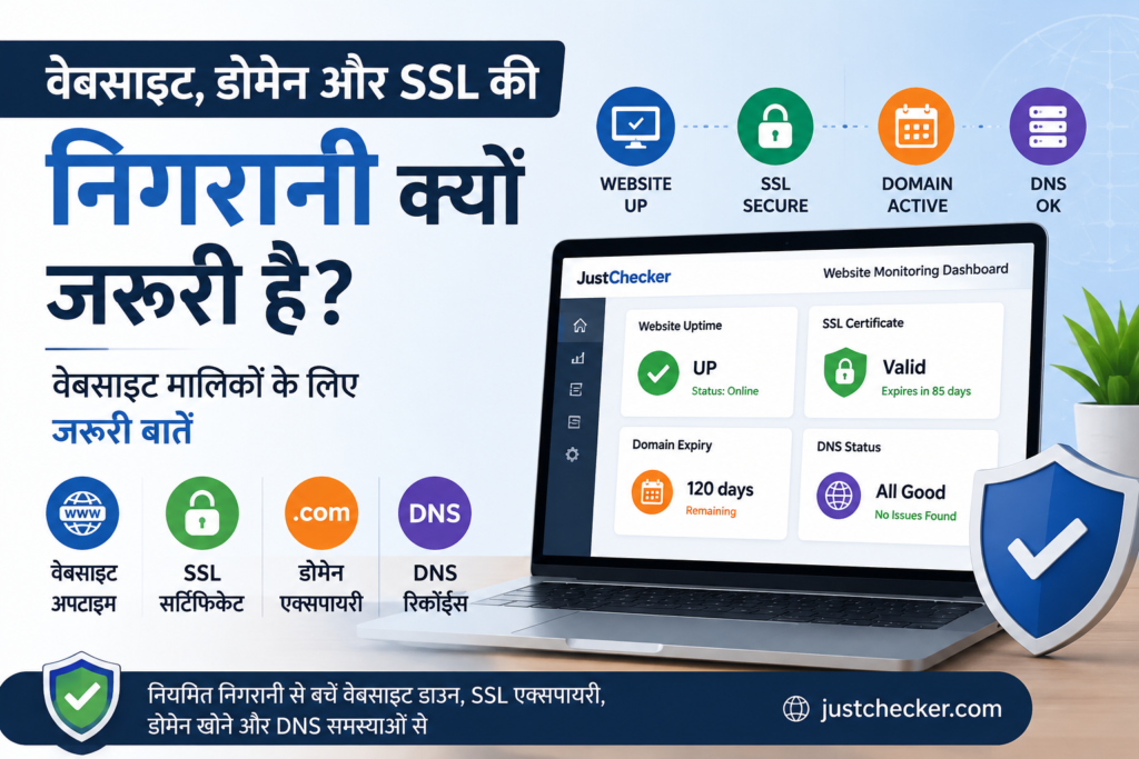 वेबसाइट, डोमेन और SSL की निगरानी क्यों जरूरी है? जानिए वेबसाइट मालिकों के लिए जरूरी बातें